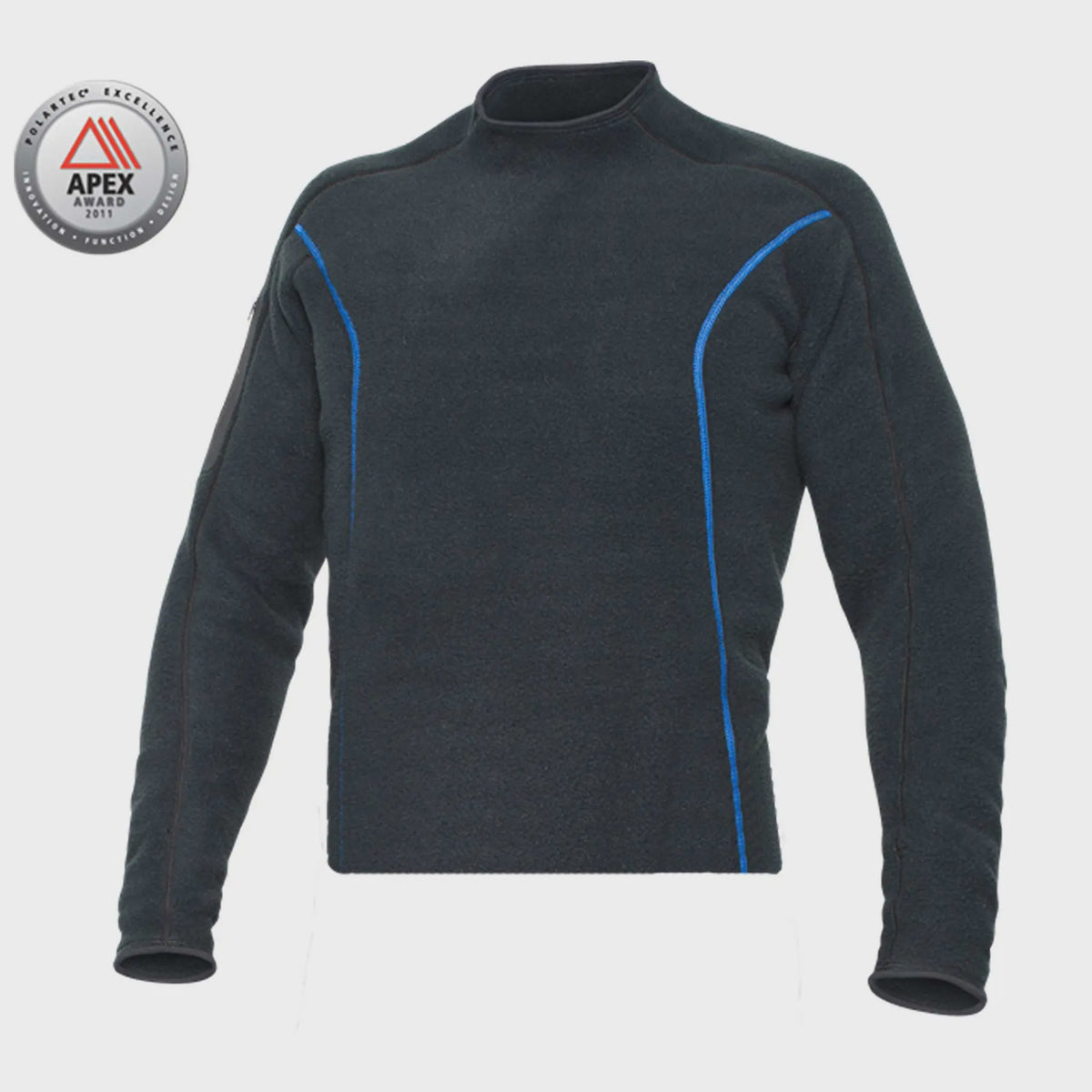 Men's Bare SB System Mid Layer Thermal Top, moisture-wicking undergarment with a snug fit for cold weather layering.