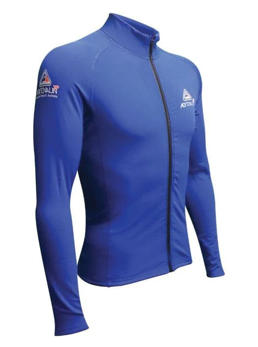 Yellow Adrenalin 2P Thermo Shield Ziptop long sleeve thermal shirt, lightweight and insulating for cold weather.