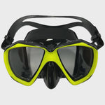 Red and black Apollo SV-2 Pro mask showing a sleek, ergonomic design with adjustable straps and ventilation features.