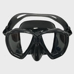 Red and black Apollo SV-2 Pro mask with adjustable straps and ventilation, designed for comfortable wear and protection.