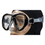 Red and black Apollo SV-2 Pro mask with adjustable straps and breathable design for comfortable wear.