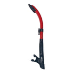White Apollo SV Dry Flex Snorkel with adjustable mouthpiece and flexible tube, designed for comfortable snorkeling.