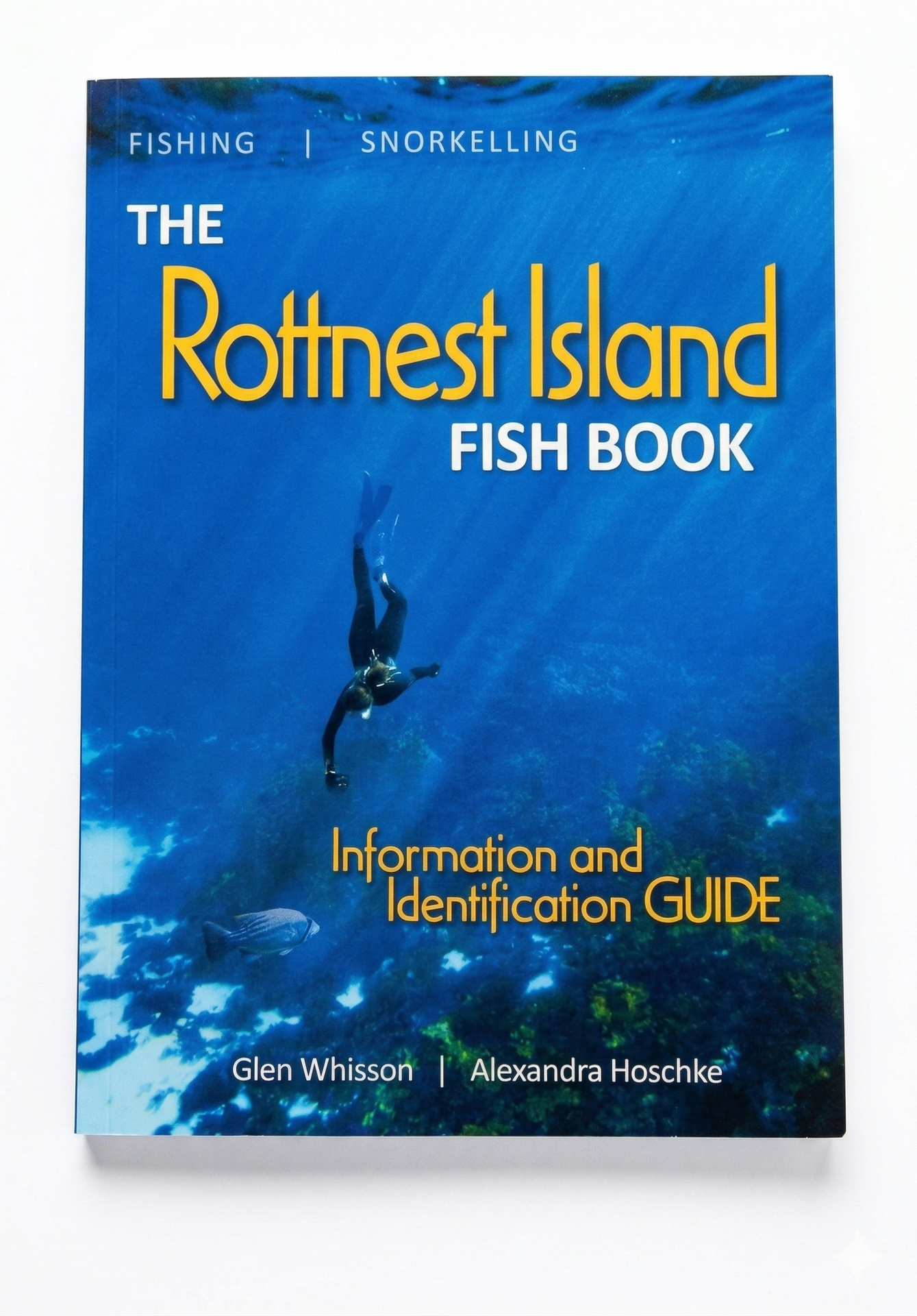 Aqua Research The Rottnest Island Fish Book, 166 pages, featuring colorful illustrations of various fish species from Rottnest Island.