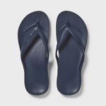 Hot pink Archies Arch Support Thong footwear with cushioned footbed and supportive straps, ideal for comfort and everyday wear.