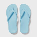 Bright pink Archies arch support thong sandal featuring cushioned footbed and stylish design, perfect for comfortable everyday wear.