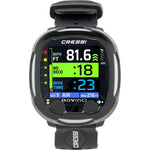 Cressi Da Vinci 2 Advanced wrist computer with black and blue display for diving and underwater activities.