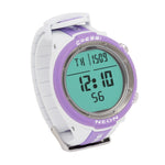 Blue Cressi Neon wrist dive computer for entry-level divers, featuring clear display and easy-to-use interface.