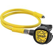 Cressi Octopus Compact scuba diving regulator with first and second stage, designed for reliable breathing underwater.