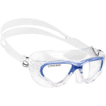 Cressi Cobra Goggles in black with red accents, featuring a sleek design for comfortable underwater swimming.