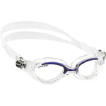 Black Cressi Flash Lady Goggles with tinted lenses designed for comfortable fit and clear underwater vision.