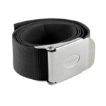 Blue 1.4m nylon weightbelt with stainless steel buckle from Cressi for diving and water sports.