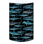 Diver Mon Art original UV neck gaiter hood with turtle design, offering sun and hair protection for outdoor activities.