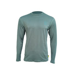 Enth Degree REFLEX long sleeve rashie in coal color, lightweight swimwear top with long sleeves for sun protection.