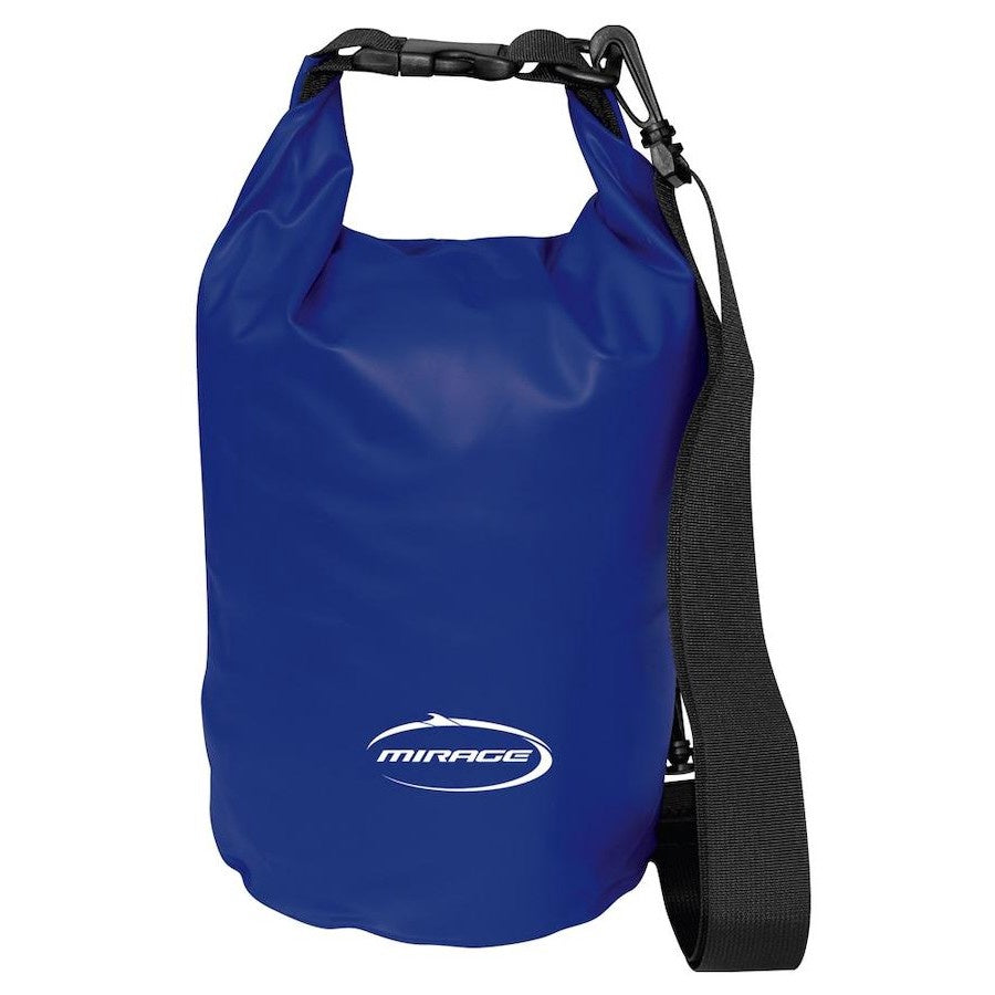 Mirage 50L dry storage bag made of waterproof material, featuring a roll-top closure for secure dry storage during outdoor activities.
