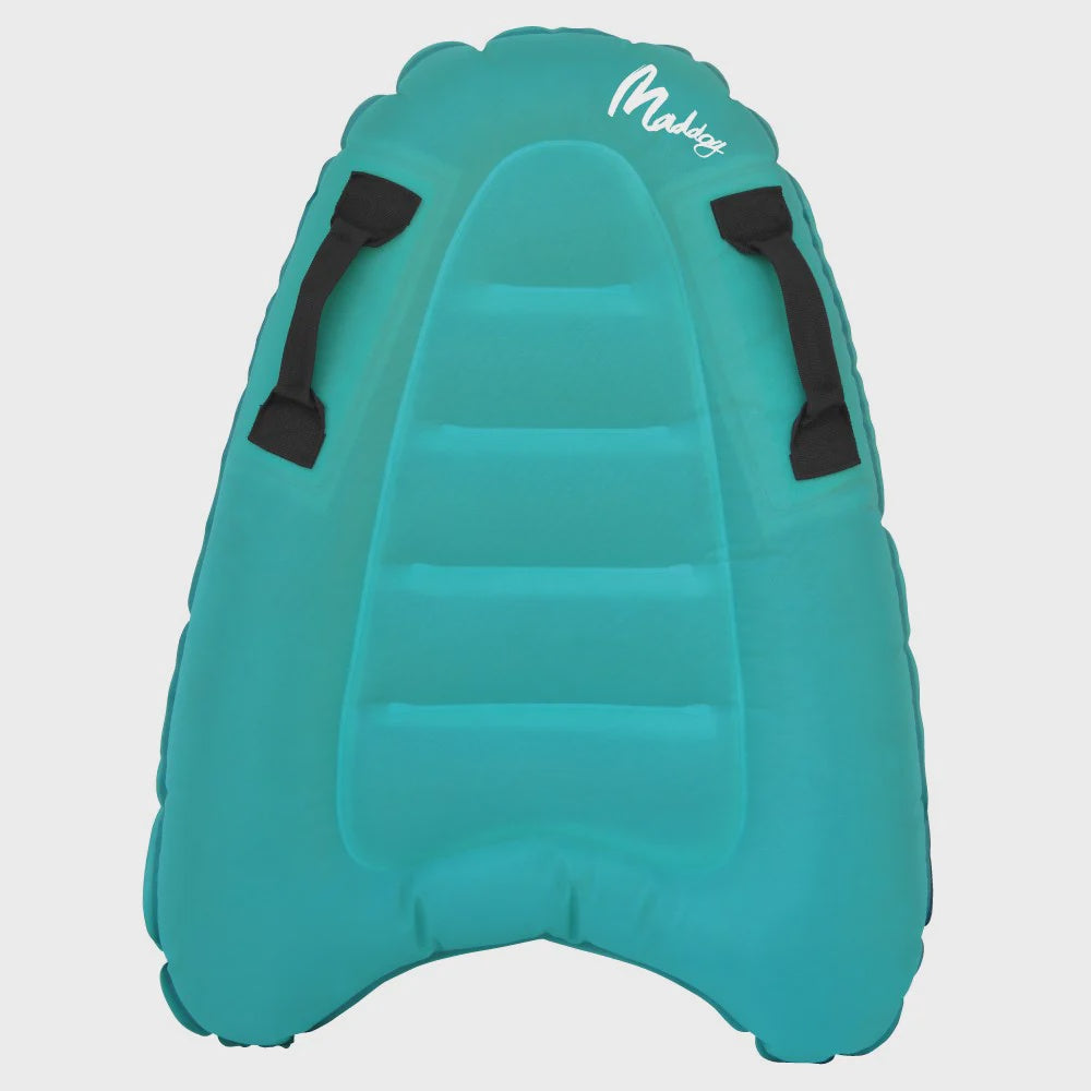 Mirage Maddog Glide Surfmat medium size, colorful inflatable toy for water fun, featuring a sleek design and durable material.