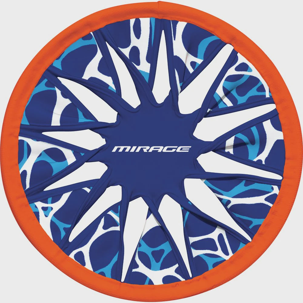 Mirage Twistee Flying Disc toy with colorful design, lightweight plastic construction, perfect for outdoor play and throwing.