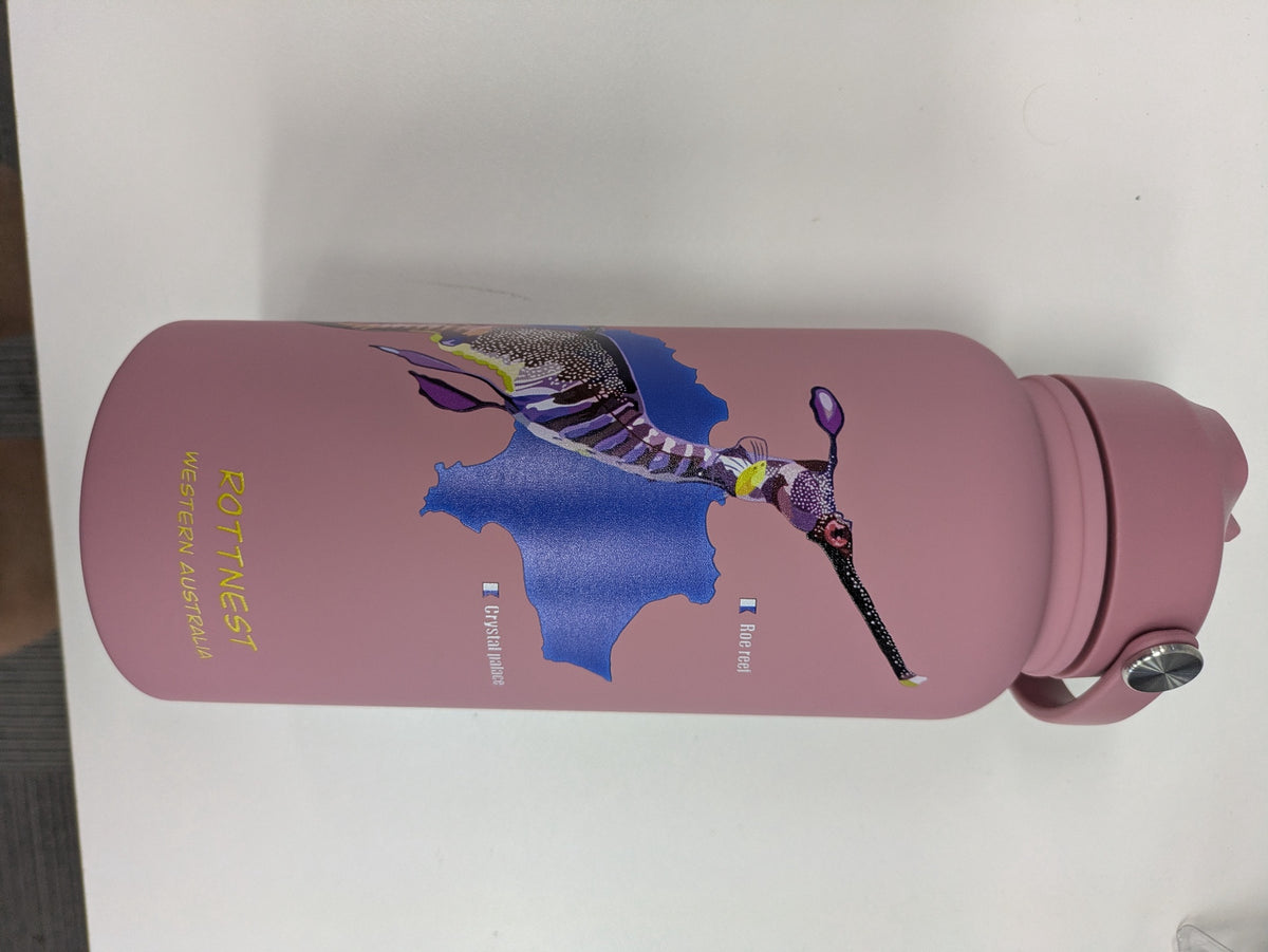 Blue plastic drink bottles, reusable accessories with screw-top lids, ideal for hydration on the go.
