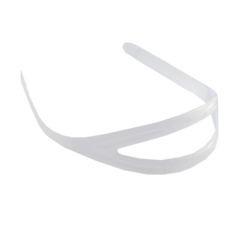 Clear silicone mask strap accessory from Ocean Pro designed for comfortable, secure fit during water activities.