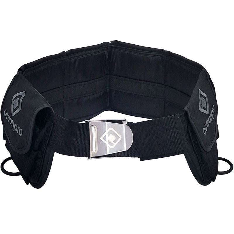 Ocean Pro Weight Belt with Comfo Pocket, a durable weight belt designed for secure fit and comfort during training.