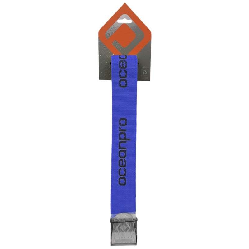 Ocean Pro black weight belt with webbing for weights and diving safety, designed for secure fit during water activities.