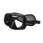 White Oceanic Mask Mini Shadow, a sleek, minimalist face mask with shadow detailing, designed for comfort and style.