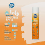 Kids Sunzapper Pure Zinc Sunscreen Cream 100g SPF 50, natural mineral-based sunscreen with broad-spectrum protection.