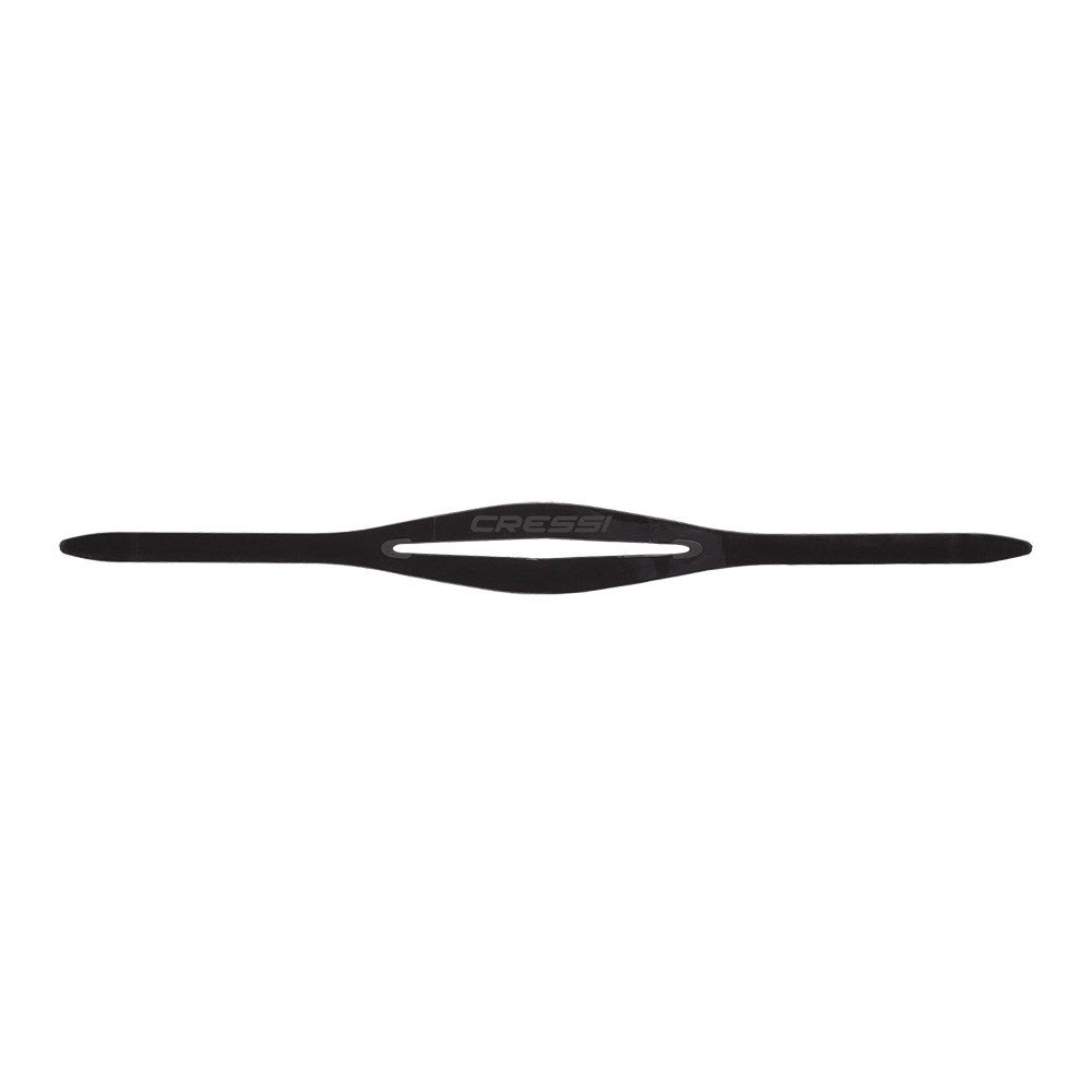 Tusa replacement mask strap in black, adjustable scuba diving accessory, designed for Tusa masks.