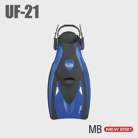 Pink Tusa Multi-Flex Snorkelling and Freediving Fin with adjustable foot pocket and flexible blade for comfortable water activity.