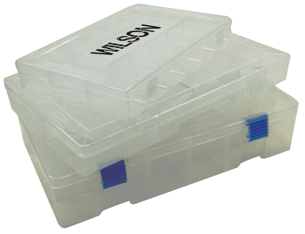 Large Wilson Standard Tackle Tray for tackle storage, featuring multiple compartments for organizing fishing gear.